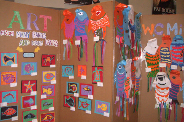 Children’s Artwork At Wabash FAME Festival